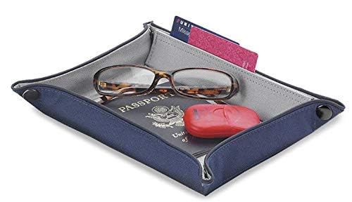 Valet Tray for Men and Women, EDC Catchall Organizer for Jewelry Phone Coins Wallet Keys, Catch All Tray for Bedside Entryway Desk, Dump Station Box…