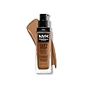 NYX PROFESSIONAL MAKEUP Can't Stop Won't Stop Foundation, 24h Full Coverage Matte Finish - Honey