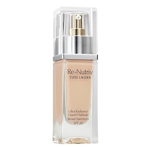 Estée Lauder Re-Nutriv Ultra Radiance Liquid Foundation SPF 20 | Luxurious, Hydrating, Long-Wearing, 1 Fl Oz, 2N1 Desert Beige