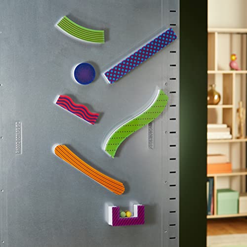 Learning Resources Tumble Trax Magnetic Marble Run – STEM Wall Activity Toy for Kids, Montessori Classroom Must-Have, Fine Motor Skills