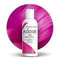 Adore Semi Permanent Hair Color (140 Neon Pink) | Vegan & Cruelty-Free Pink Hair Dye | No Ammonia, No Peroxide, No Alcohol | 4 Fl Oz