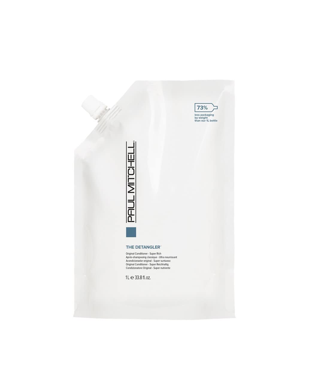 Paul Mitchell The Detangler Conditioner, Hydrates + Adds Manageability, For Medium to Coarse + Color-Treated Hair, 33.8 fl. oz Beauty and Personal Care Paul Mitchell Default Title