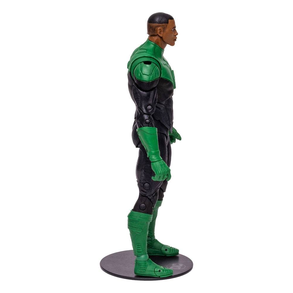 McFarlane Toys DC Multiverse Green Lantern John Stewart Endless Winter 7" Action Figure with Build-A Frost King Piece and Accessories