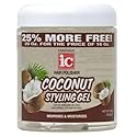 Fantasia Ic Coconut Styling Gel Nourish and Moisturize, 20 Ounce