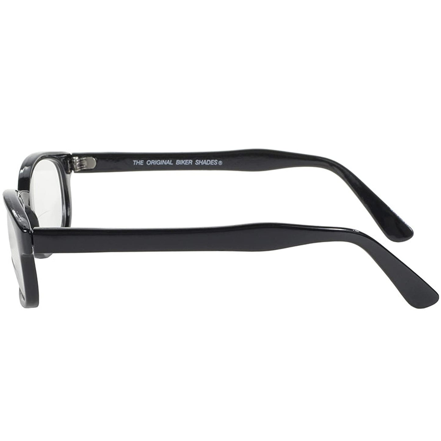 Pacific Coast Sunglasses X-Kd Readerz Clear Lens 2.50 Rectangular Sunglasses, Black, 55mm, 60mm