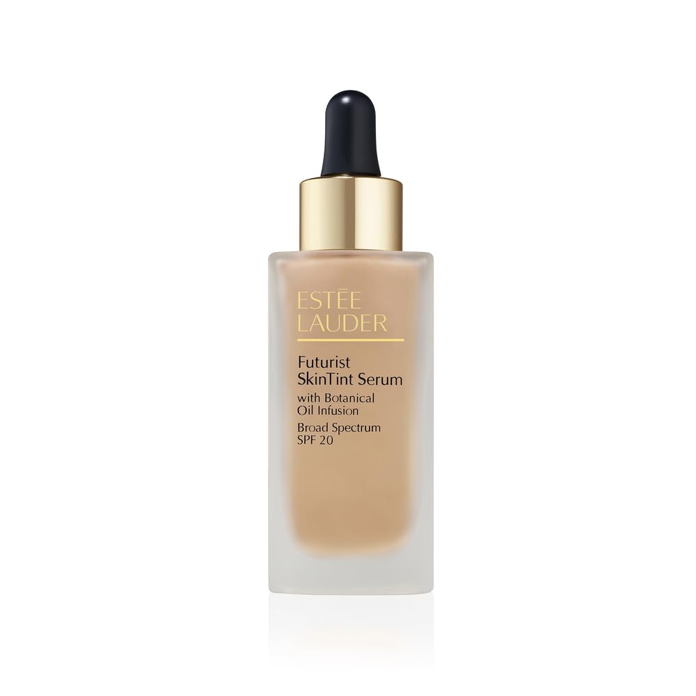 Estée Lauder Futurist Skin Tint Serum Foundation SPF 20 with Glycerin | Light Coverage, 1.0 Fl Oz, 2C0 Cool Vanilla