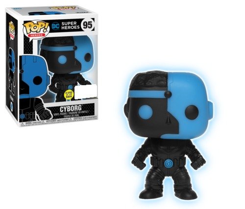 Funko DC Comics Justice League Cyborg Silhouette Exclusive Figure, FK24744