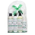 Nzuri Solutions Hair Regimen Hydrating Shampoo 8oz, Hydrating Vitamin Conditioner 8oz, 12 in 1 Leave in Conditioner and Detangler 8oz, Crazy Hair