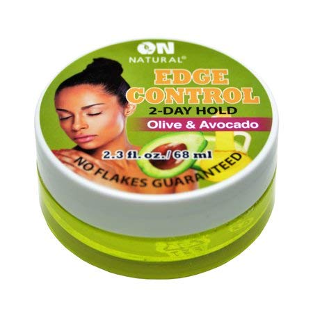 ON Natural 2 Day Hold Edge Control 2.3 Fl oz (OLIVE & AVOCADO)
