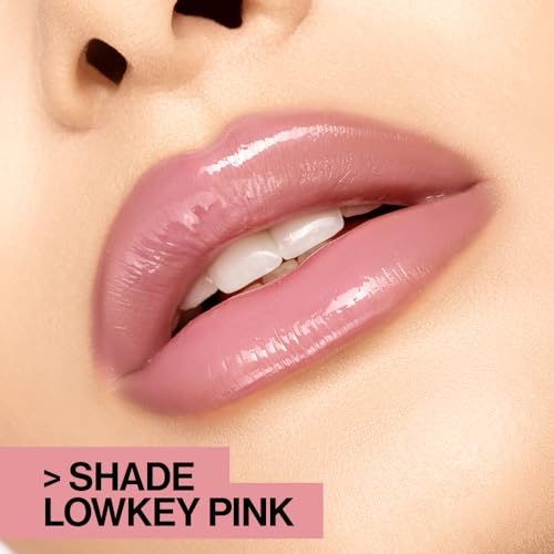 wet n wild MegaSlicks Lip Gloss, Ultra-Glossy, Vitamin-E Enriched, Ultra-Gloss High Shine Moisturizing, Cruelty-Free & Vegan - Sinless(Carded)