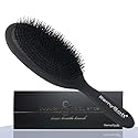 RemySoft Beauty & Opulence Boar Bristle Brush - Safe For Hair Extensions, Weaves and Wigs
