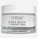 Delfanti-Milano • COLLAGEN with VITAMIN C & ELASTIN • Sculpting & Lifting • Anti-Aging Day Cream • Face and Neck Moisturizer • Made in Italy
