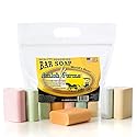 Amish Farms Soap Bar w/ All Natural Bentonite Clay | Made in USA, Vegan Moisturizing for Sensitive Skin | Women & Mens Face & Body Bar Bath Soap