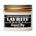 Layrite Cement Hair Clay, 4.25 Ounce