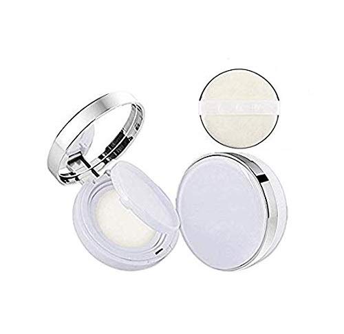 DNHCLL White Empty Luxurious Portable Air Cushion Puff Box BB Cream Container Dressing Case Powder Box with Air Cushion Sponge Powder Puff