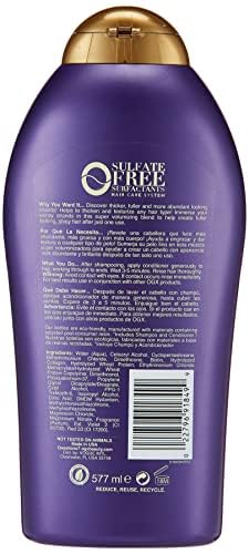 Organix Biotin and Collagen Conditioner Bonus, 19.5 Ounce