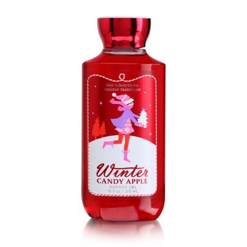 Bath & Body Works Holiday Traditions Winter Candy Apple Shower Gel 10 Fl. Oz.