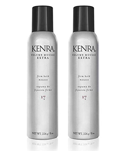 Kenra Volume Mousse Extra 17 | Firm Hold Mousse | Alcohol Free | Non-drying, Non-flaking Lightweight Formula | Tames Frizz & Conditions |Thermal