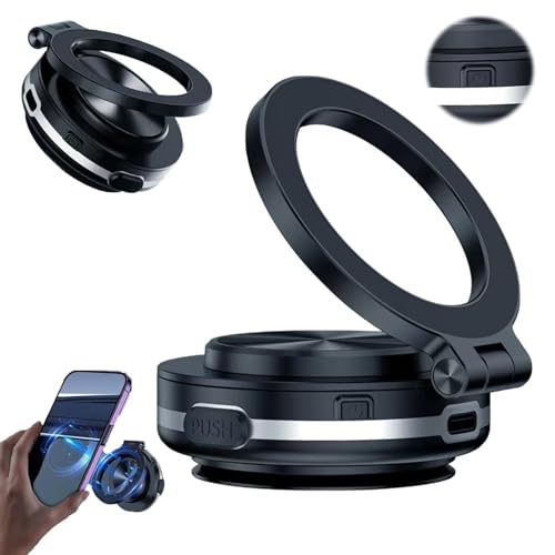 Veltrix Magno Grip Pro 360,360° Rotatable Car Suction Phone Mount,Car Electric Suction Cup Vacuum Magnetic Mobile Phone Stand,Powerful Magnetic Phone…