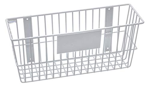 RackEm Racks 9188-W 18 x 6 x 8 in. Wire Basket - White