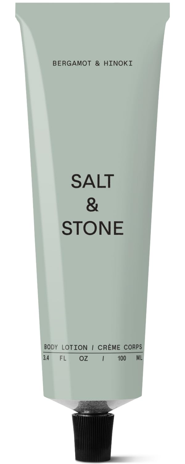 Salt & Stone Body Lotion for Women & Men | Bergamot & Hinoki | Hydrates, Nourishes & Softens Skin | Restores Dry Skin | Fast-Absorbing | Cruelty-Free Beauty and Personal Care Salt & Stone Default Title