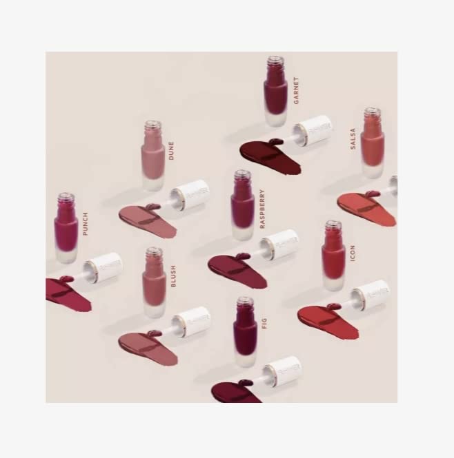 FLOWER BEAUTY By Drew Barrymore Perfect Pout Lip Color - Soft Matte Finish - Liquid Lipstick - Comfortable + Lightweight Feel (Blush)