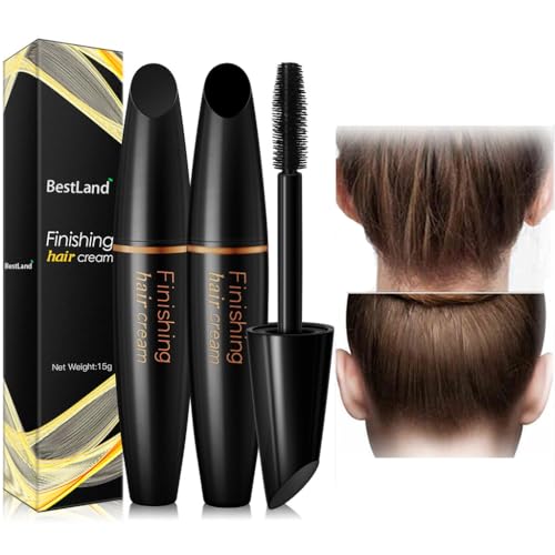 BestLand 2 Pcs Hair Finishing Stick, Hair Mascara Flyaway Hair Tamer Stick, Refreshing Not Greasy Feel Shaping Gel, Wax Fixer for Bangs, Edges, Frizz Beauty and Personal Care BestLand Default Title