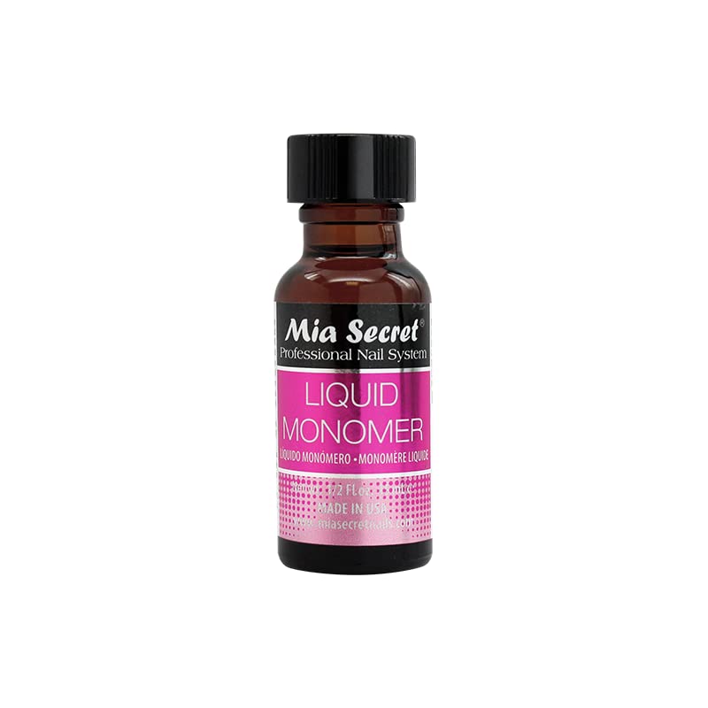 Mia Secret Peofessional Acrylic Nail System Liquid Monomor 1/2 oz Beauty & Personal Care Mia Secret