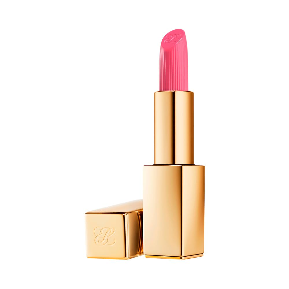 Estée Lauder Pure Color Long Lasting Cream Lipstick for Women with Cream Finish | Plumping & Nourishing 0.12 Ounce, 220 Powerful