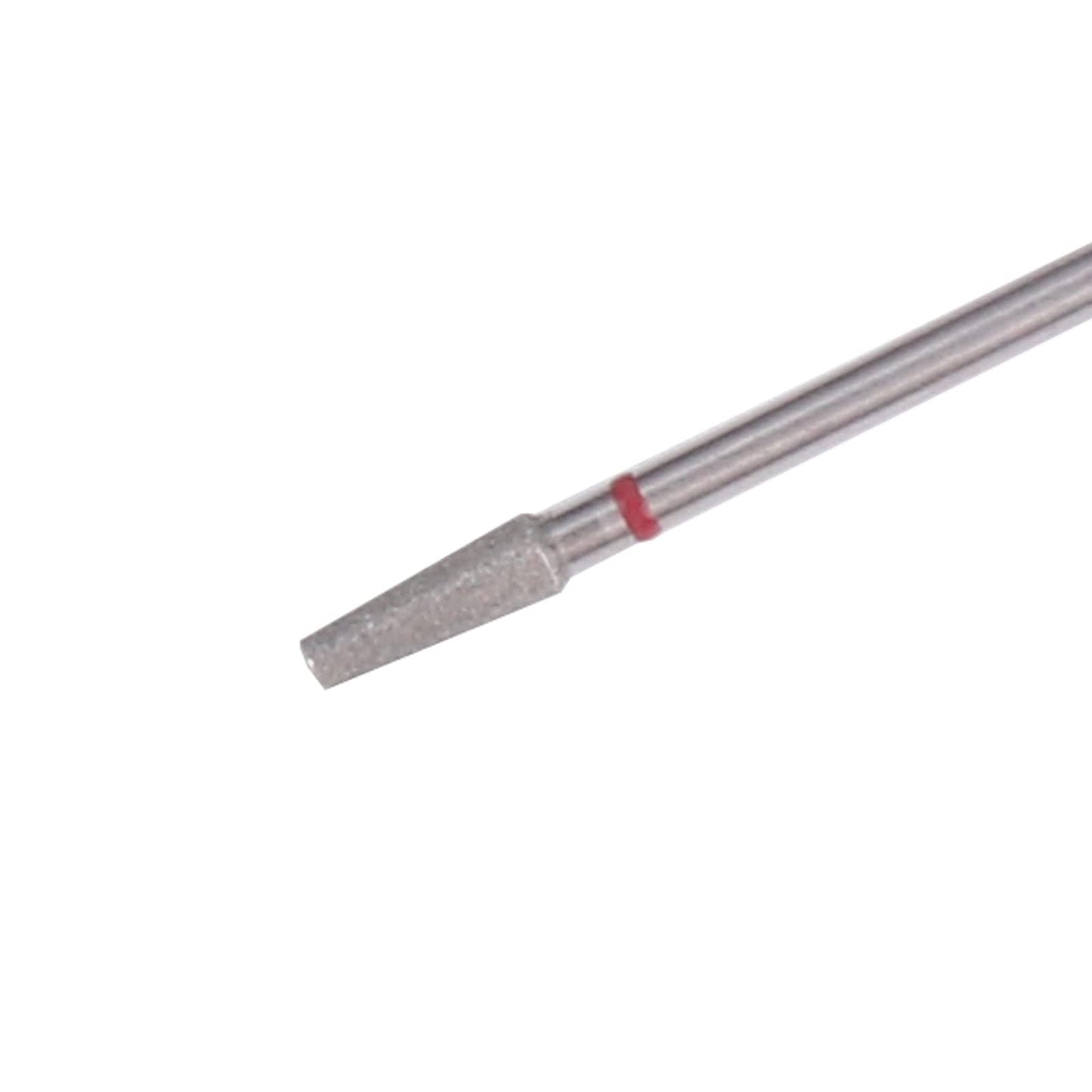 MZCMSL 6pcs Tapered Barrel Cuticle Drill Bits, Pro Diamond Bits for Nail Prep, 3/32 Shank efile Bit (Fine & Medium)