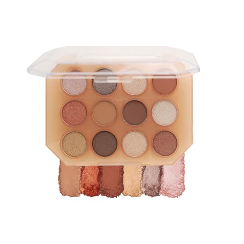 L.A. COLORS 12 Color Eyeshadow Palette, Surreal C69012