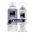 IGK ANTISOCIAL Mask + GOOD BEHAVIOR Hair Treatment Set | Frizz Control and Keratin-Like Smoothing for Dry, Damaged Hair | Hydrating Shine with 450°F