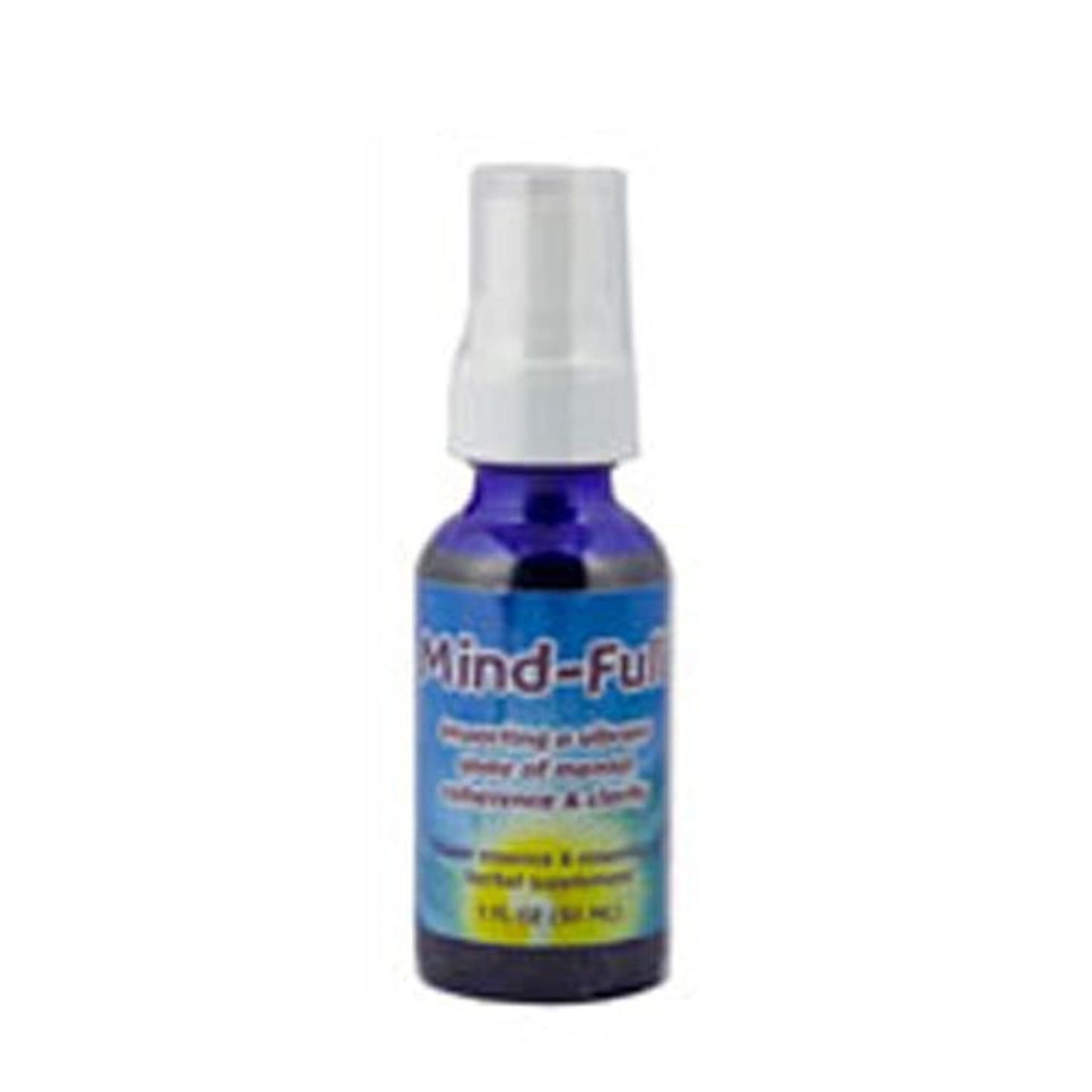 Mind-Full Spray, 1 oz by Flower Essence Services (Pack of 3)