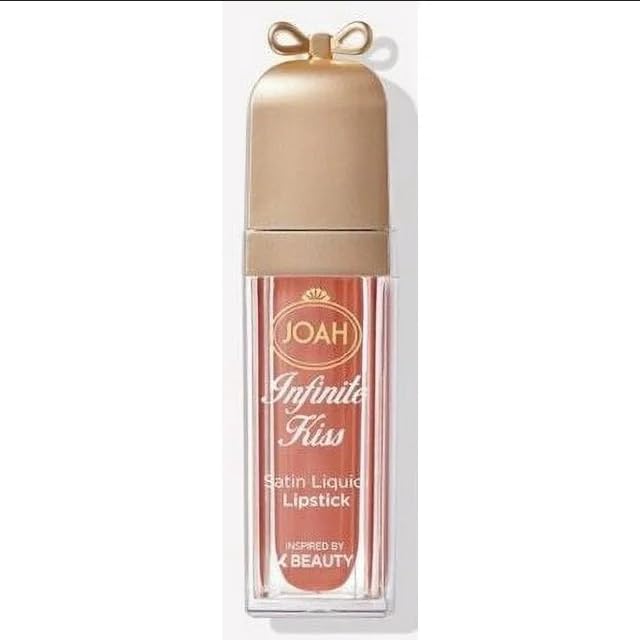 JOAH Infinite Kiss, Satin Liquid Lipstick, 0.15 fl oz, Inspired by KBeauty (Mwah)