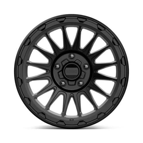 KMC Wheels KM54279050712N Impact KM542 17X9 5X5.0 S-BLK -12MM