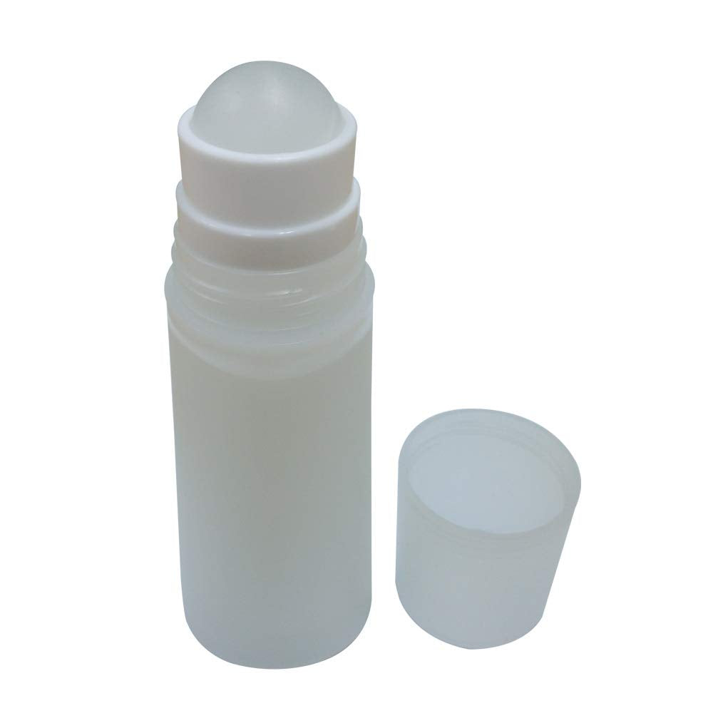 Roll-on Head Top Plastic Applicator Refillable Hygienic Liquid Bottles Skin Care Scalp Hair Loss Care Medicine Cosmetic Travel Use (70ml)