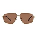 I-SEA Women's Sunglasses - Bliss (GOLD/BROWN POLARIZED), 44.5mm