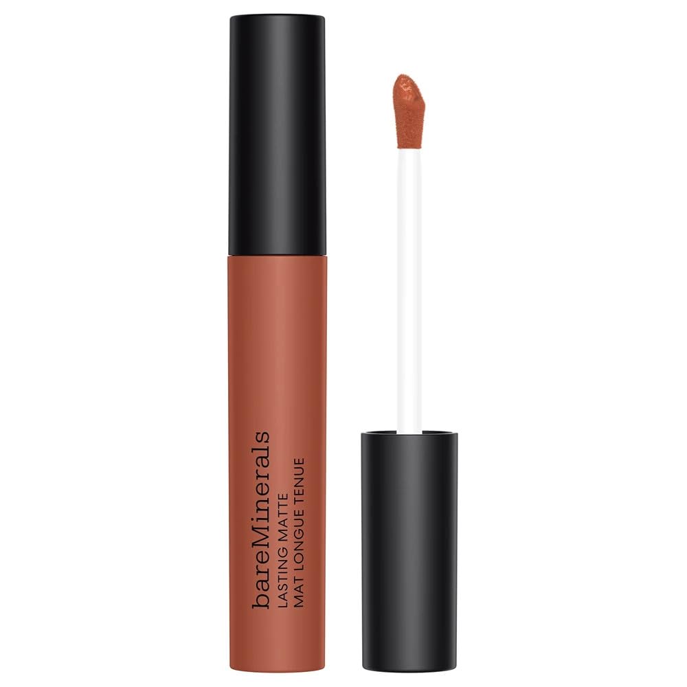 bareMinerals Mineralist Lasting Matte Liquid Lipstick for Women, Velvet Matte Finish, All-Day Wear, Weightless, Non-Drying Formula, Talc-Free Lipstick, Vegan, Cruelty-Free & Dermatologist-Tested