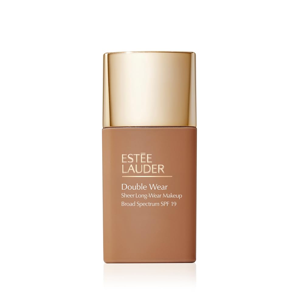 Estée Lauder Double Wear Sheer Matte Foundation SPF 19 | 12-Hour Wear, 1.0 Fl Oz, 5W2 Rich Caramel