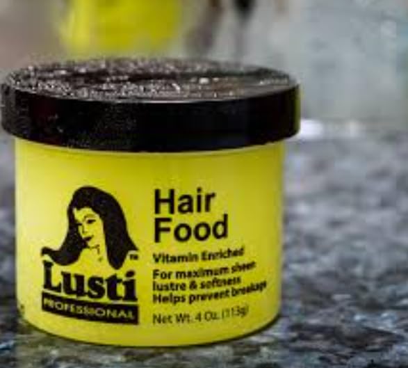 Lusti Hair Food Enriched with Vitamin A & E, 4 fl.oz