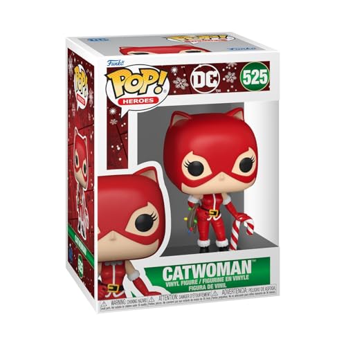 Funko POP Heroes: Holiday '24 - Catwoman - DC Comics - Collectable Vinyl Figure - Gift Idea - Official Merchandise - for Kids & Adults - Comic Books…