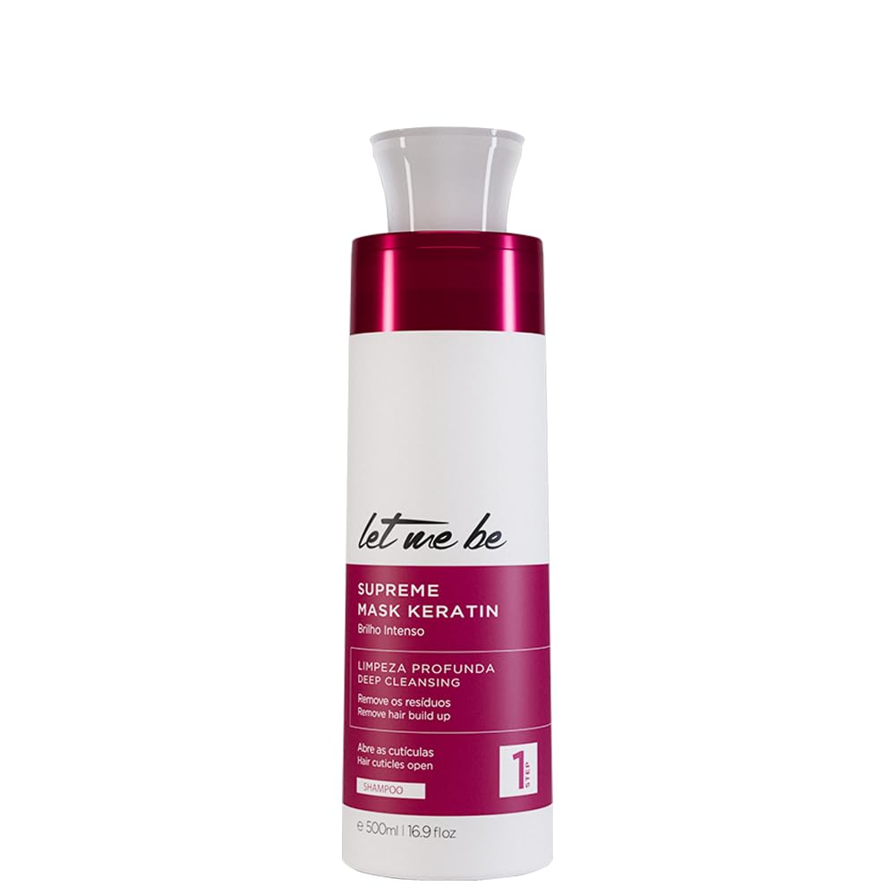 Let Me Be Supreme Hair Care Bundle - Supreme Shampoo 500ml (16.9 fl oz) & Supreme Botox Hair Treatment 1kg (35.2 oz) - Nourishing & Smoothing Care Set