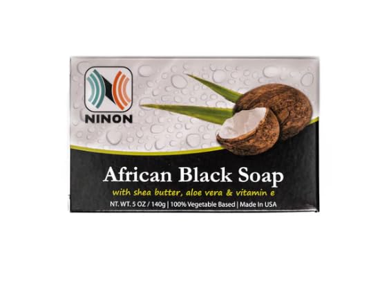 Ninon African Black Soap 5oz -6 pack