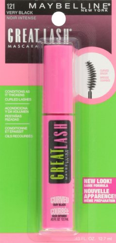 Maybelline New York Great Lash Mascara, Very Black, 0. 43 Fluid Ounce