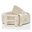 adidas Ultimate365 Tour Braided Stretch Belt, Alumina, S/M