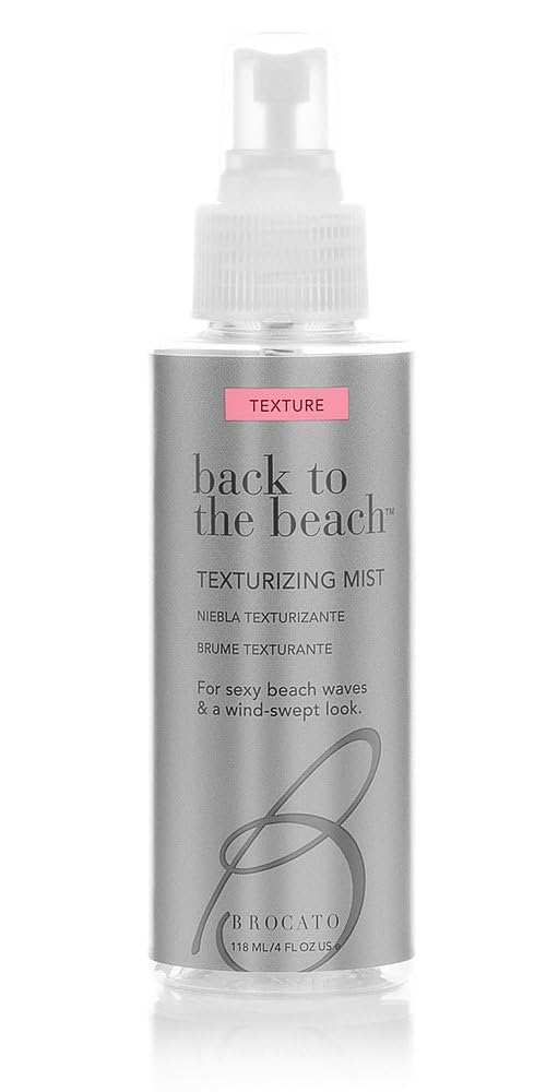 Brocato Back to the Beach Texturizing Mist, 4 Oz. | Texture & Volume Hair Styling Spray for Women | For Beach Waves & A Wind-Swept Look