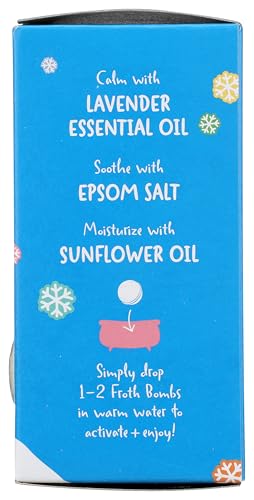 Pacha Soap Frothy The Snowman Froth Bomb 2 Pack, 6 Oz