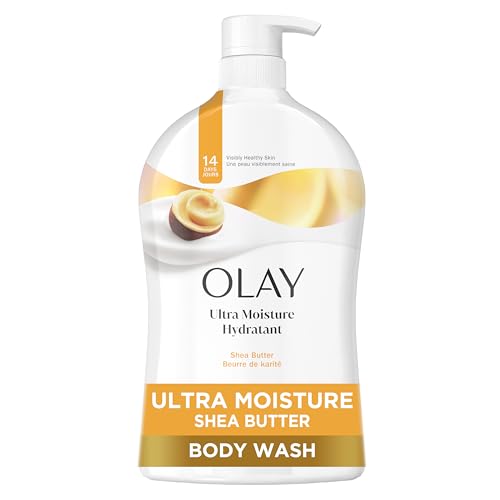 Olay Body Wash for Women, Ultra Moisture, 24hr Moisturizing, Hydrating & Refreshing, B3 Vitamin Complex, Free of Parabens & Phthalates, for All Skin