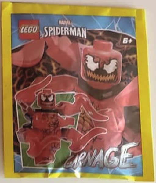 Lego Super Heroes: Carnage Minifigure with Appendages