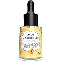 Maccibelle Cuticle Oil 0.5 oz - Heals Dry Cracked Cuticles (Milk and Honey, 0.5 Fl Oz)